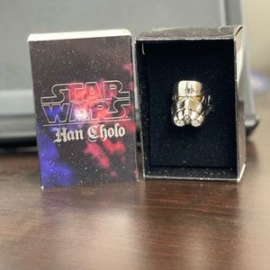 Star Wars Han Cholo 3D Stormtrooper Steel Ring